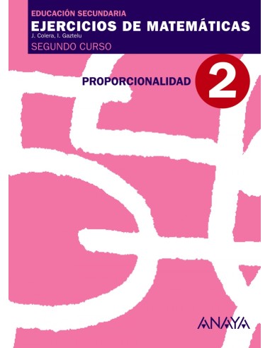 EJERCICIOS MATEMATICAS 2 2ºESOPROPORCIONALIDAD